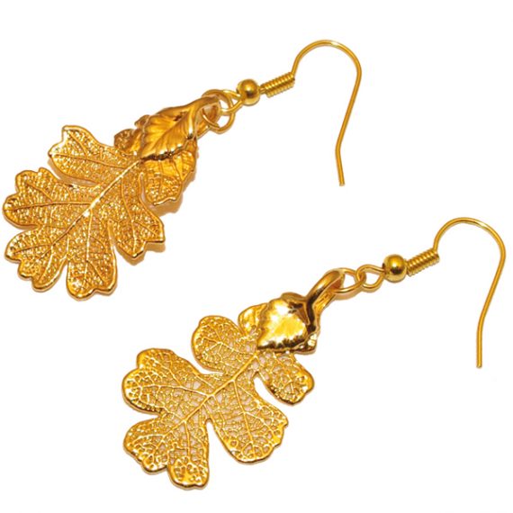 Oak Gold Earring