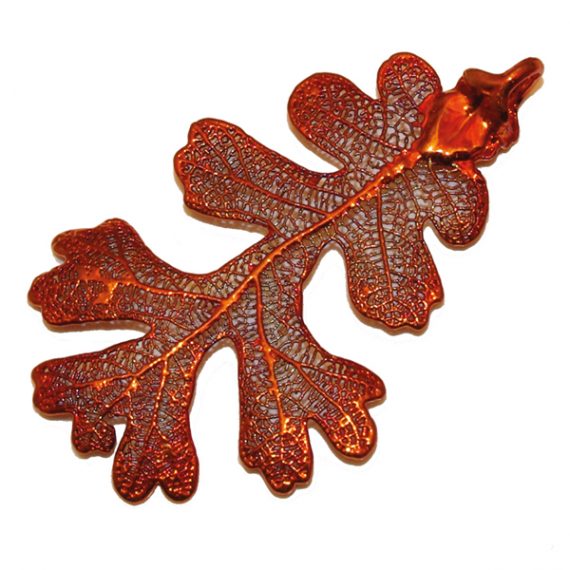 Oak Copper Pendant