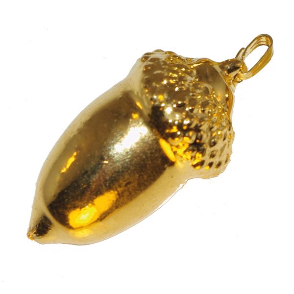 Acorn Gold Pendant