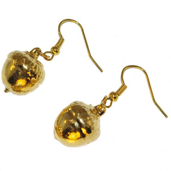 Acorn Gold Earrings
