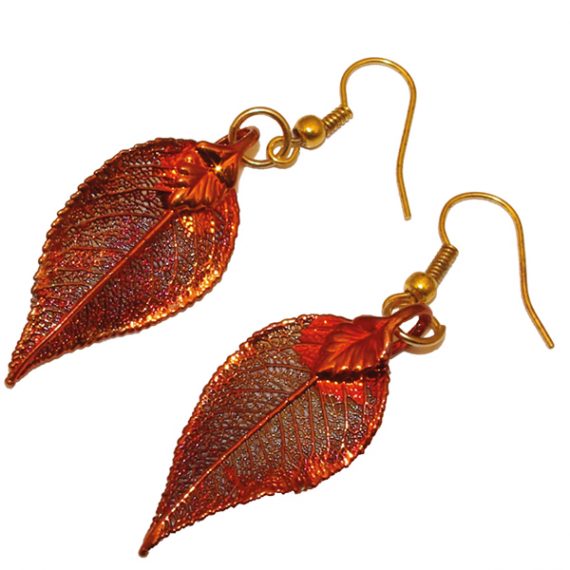 Evergreen Earrings Copper