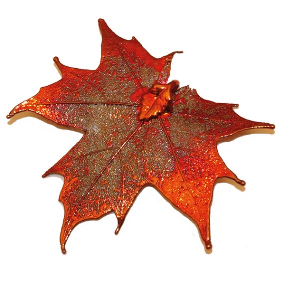 Canadian Maple Copper Pendant