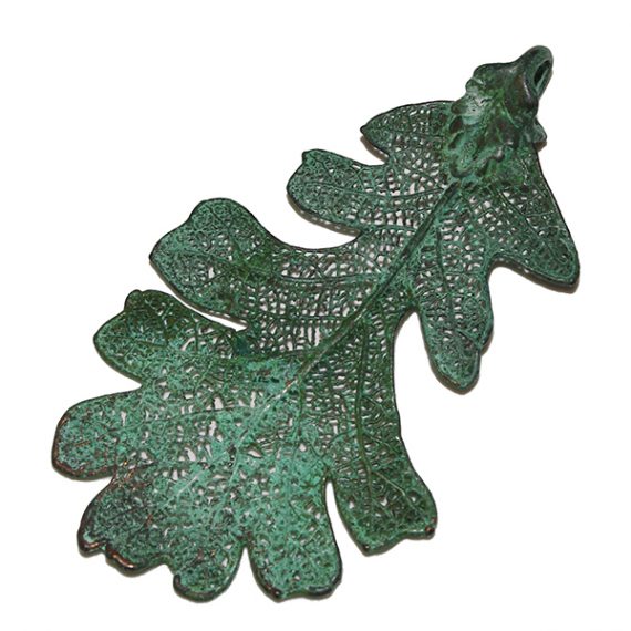Oak Copper-Green Pendant