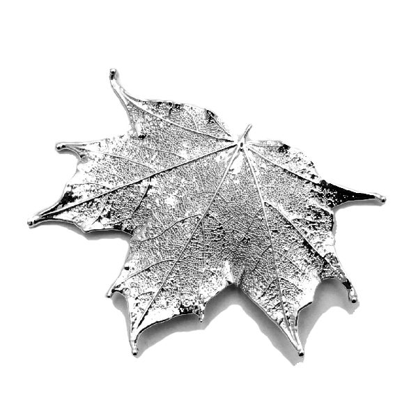 Brooch Canadian Maple Silver