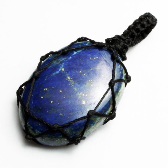 Macrame Stone - Lapis Lazuli