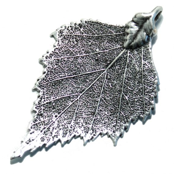 Birch Antique-Silver Pendant